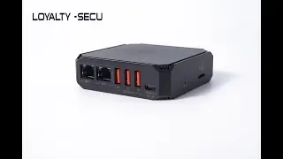 Wireless WiFi Bluetooth Network Print Server with 3 USB Ports, Support Three Different Network