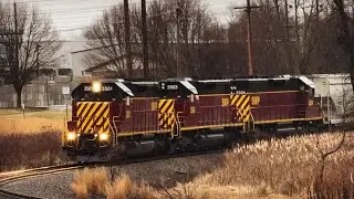 A Rainy Sunday along the Southwest Pennsylvania Railroad!