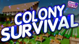 Colony Survival Бич Прохождение # 3 ➦  (Шутки, Мемы, Приколы) ➦ В Общем Подымает Настроение