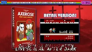 We beat NEW Axercise horror 2600 game! Happy Halloween After Dark!
