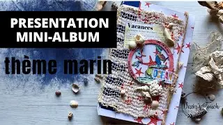 PRESENTATION MINI ALBUM | VACANCES D'ETE à la MER ou à L'OCEAN