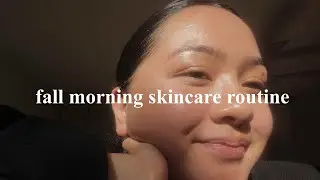 cozy fall morning skincare routine 2023 🧡🍂