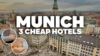 3 GOOD AND CHEAP HOTELS IN MUNICH! Great location, close to everything!