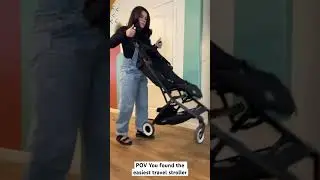 The Cybex Libelle! So far we really love it! #momlife #strollers #babymusthave
