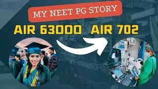 My NEET PG Journey - From Rank 63000 to Rank 702 | MBBS to MD Radiology Residency | Dr Somlina Dutta