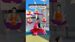 Let&rsquo;s use yoga blocks to make your beginners level hip opening as easy and comfortable 🙏🏻 #yoga