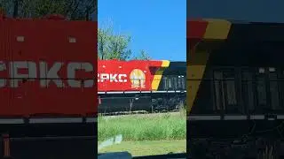 CPKC FIRST UNITS WITH NEW PAINT SCHEME: FIRST TRIP Drone video to follow