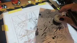CROM inking Birdking - session 8