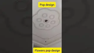 how to amazing ceiling design// corner//ring!! flowers// #pop m #design
