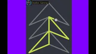 Single Line Drawing Puzzle Level 11. Walkthrough Gameplay