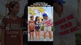 Рейтинг лучших челленджей Make Me Mad #рейтинг #смешно #tiktok #челлендж