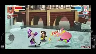Super Brawl 2 Tag Team With Fanboy And Dudley Puppy Vs Patrick And Timmy Turner