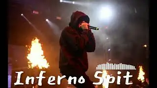 Inferno Spit (rap metal, distorted guitar energy)