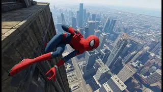 🔥 Spider-Man Crazy Jumps & Epic Falls 😱 | GTA 5 Funny Fails