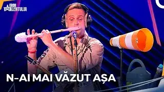 A Cântat La Obiecte De Toaletă Şi A Lăsat Sala Mută De Uimire! | Românii au talent