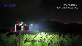 Solar powered mobile trailer#telescopic mast#emergency light#working light#light tower#户外照明#升降杆#浦涞特