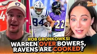Rob Gronkowski on Colts Tyler Warren OVER Brock Bowers, Ravens COOKED Without Lamar? Week 5 Picks!