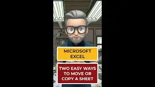 TikTok : Two easy methods to move or copy sheets in Excel.