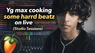 Yg Maxx Cook Up harrd Beatz On live ( Studio session!