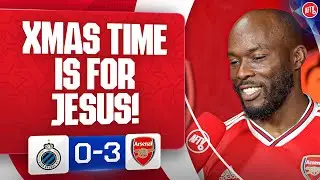 Christmas Time Is For JESUS! (Tosin) | Club Brugge 0-3 Arsenal