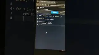 Tabuada com PYTHON