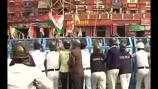 Congress agitation at KMC