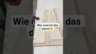 Wie cool ist das denn!🤫 #woodworking #diy 😘
