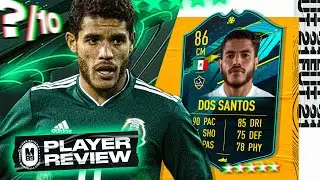 86 MOMENTS DOS SANTOS PLAYER REVIEW | FIFA 21 Ultimate Team