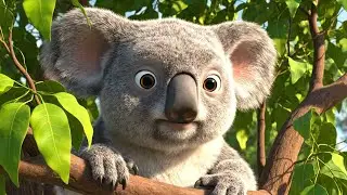 Sleepy Koala Took a Nap on the Tall Tree 🐨 | Nursery Rhymes for Kids & Baby Songs