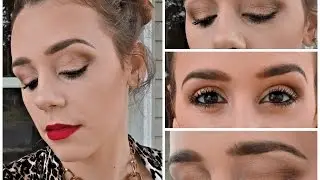 Fall Makeup Look: Golden Eyes & Retro Lips | Ft. Lorac Pro Palette