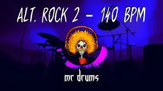 Alternative Rock 2 - 140 BPM | Backing Drums | Only Drums