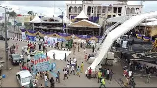 Olubadan: Inside Mapo Hall for Oba Rasheed Ladoja's coronation with Pre Tinubu, Seyi Makinde, others