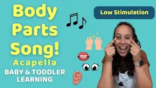 Body Parts Song for Toddlers | Learn Eyes, Nose, Mouth, Ears, Hands & Fingers