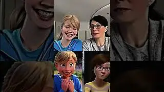Riley and her mother in real life..?? #InsideOut2 #Riley