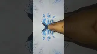 Allahu Akbar 💙 Allah drawing#shorts #allahdrawing #islamicvideo