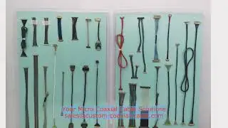 micro-coax wire 30 pin harness 20600-004E-01 micro-coax extension AS9100 aerospace Airbag System Wir
