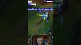 Urgot Top is a good counter to Zac... #leagueoflegends #shorts