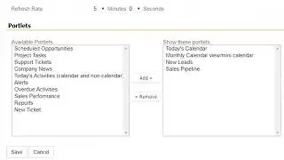 CRM Dashboard Customization