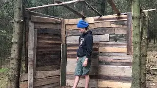 Bushcamp Unterstand Teil 1