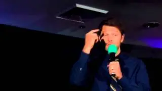 Beginning of Misha Collins Panel DCCon