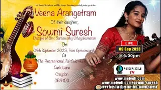 Veena Arangetram of Sowmi Suresh