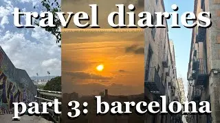 botanical garden, vegan cupcakes, & art museum in barcelona spain (travel diaries part 3)