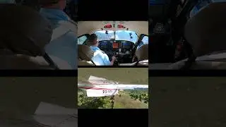 Epic Mountain Airstrip Landing: Hold Your Breath! #bushpilot #cockpit #landing
