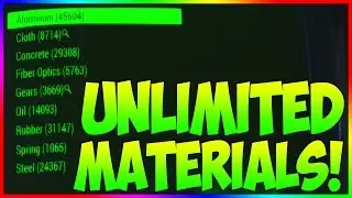 Fallout 4 - UNLIMITED Materials Glitch! (Updated & In Depth)