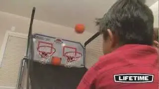 Swingsets and Basketball Hoops Nashville.  The Lifetime Doubleshot Arcade Basketball System