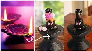 Reuse old Diyas | How To Make Shivling From Diya | Best out of waste | DIY Shivling