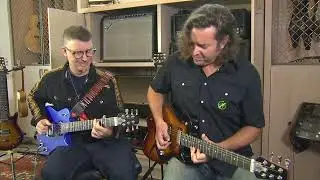 Jakob Morelli & Tommy Benson jamming