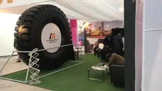 LUAN 33.00R51 OTR Tires showed on EXPONOR CHILE 2019