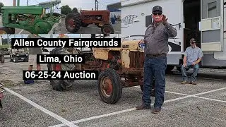 Результаты - Дело 300 - Farmall 400 - John Deere A - Аукционист Марк Нох - Лима, Огайо, 25 июня 2024 г.