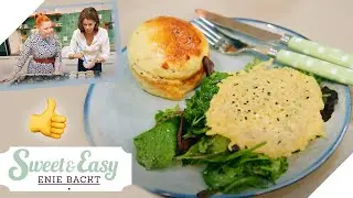 GROßARTIG! 🤤 Tomaten-Rosmarin-Brioche mit Salat & Parmesantaler | Sweet & Easy - Enie backt | sixx